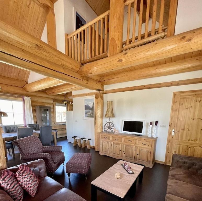 Unieke Houten Villa Met Sauna In Twente - 5P Den Ham Exterior foto