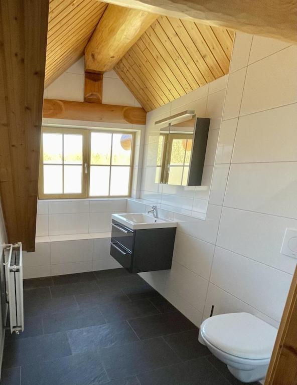 Unieke Houten Villa Met Sauna In Twente - 5P Den Ham Exterior foto